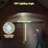 Solar Lights 88 LEDs Wall Lamps Outdoor 120Â° Motion Sensor Sound Control Lightings