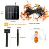 Solar String Bee Lights 30 Honeybees LED Fairy Solar Lights 8 Lighting Modes IP65 Waterproof Decorative Lamps