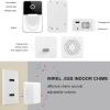 Wireless Doorbell Camera With Chime; Smart Video Doorbell Camera Wireless Wi-Fi With HD Video; 2-Way Audio; Night Vision; Cloud Storage; Battery Power