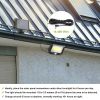 Solar Powered Wall Lights Outdoor 100 LED Beads Motion Sensor Lamp IP65 Waterproof Dusk To Dawn Sensor Light