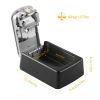 Key Lock Box Keys Storage Lock Box with 4 Digits Combination Resettable Codes Wall Mounted Outdoor Waterproof Cover