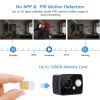 MD20 8 Hours Mini Cameras 1080P Small Home Security Surveillance Cam Video Recorder With Motion Detection Night Version Hidden Card built in 32GB