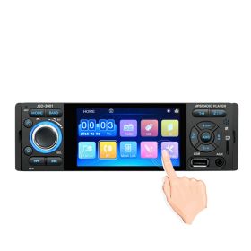 4.1 inch capacitive touch screen bluetooth car (Option: Black-Standard)