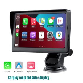 7 IPS Car Smart Screen Wireless Carplay Auto Mobile Phone Projection Screen Navigation (Option: 7inch Carplay)