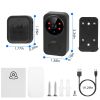 WiFi Security Doorbell Camera with Volume Adjustable Wireless Chime 1080P Camera Night Vision 2-Way Audio Free Cloud Storage