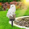 Solar Powered Owl Garden Light IP65 Waterproof LED Owl Landscape Lamp Decorative Lawn Lights