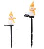 Christmas Pathway Lights Outdoor, 5PCS Snowman Solar Christmas Decorations Light